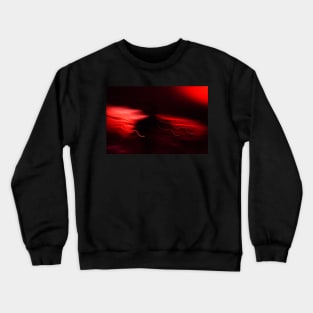 Red blurry lights Crewneck Sweatshirt